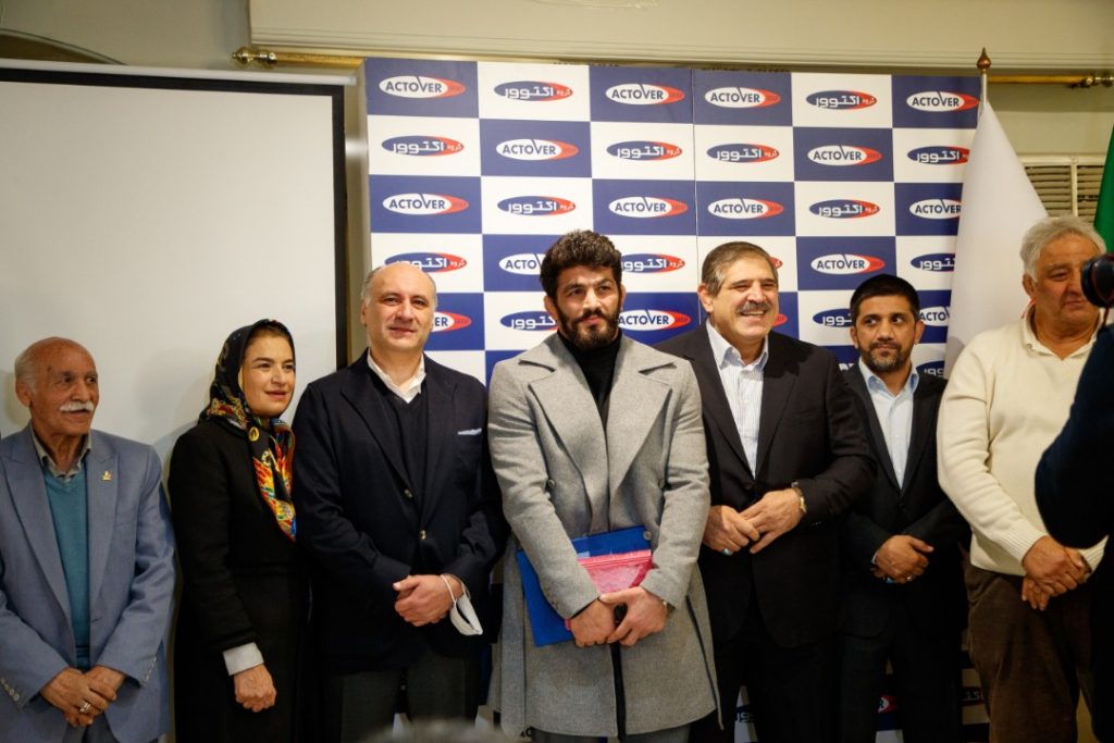 Wrestling team, Nahaleh Naraghi, Actover Group, Sponsor