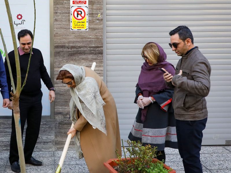 nahaleh naraqi on arbor day